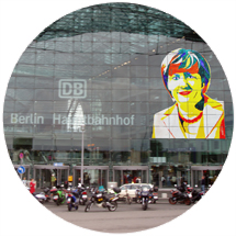 Angela Merkel Button